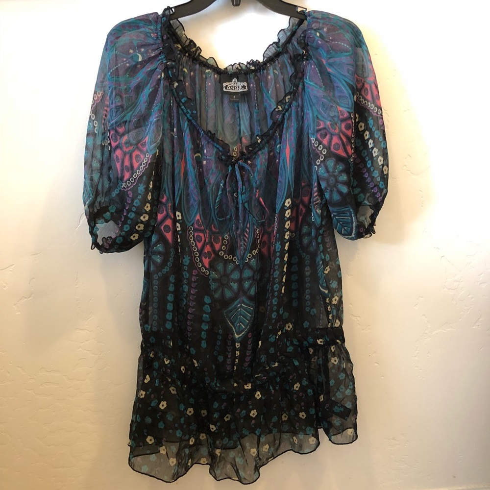 Nordstrom Sheer Tunic